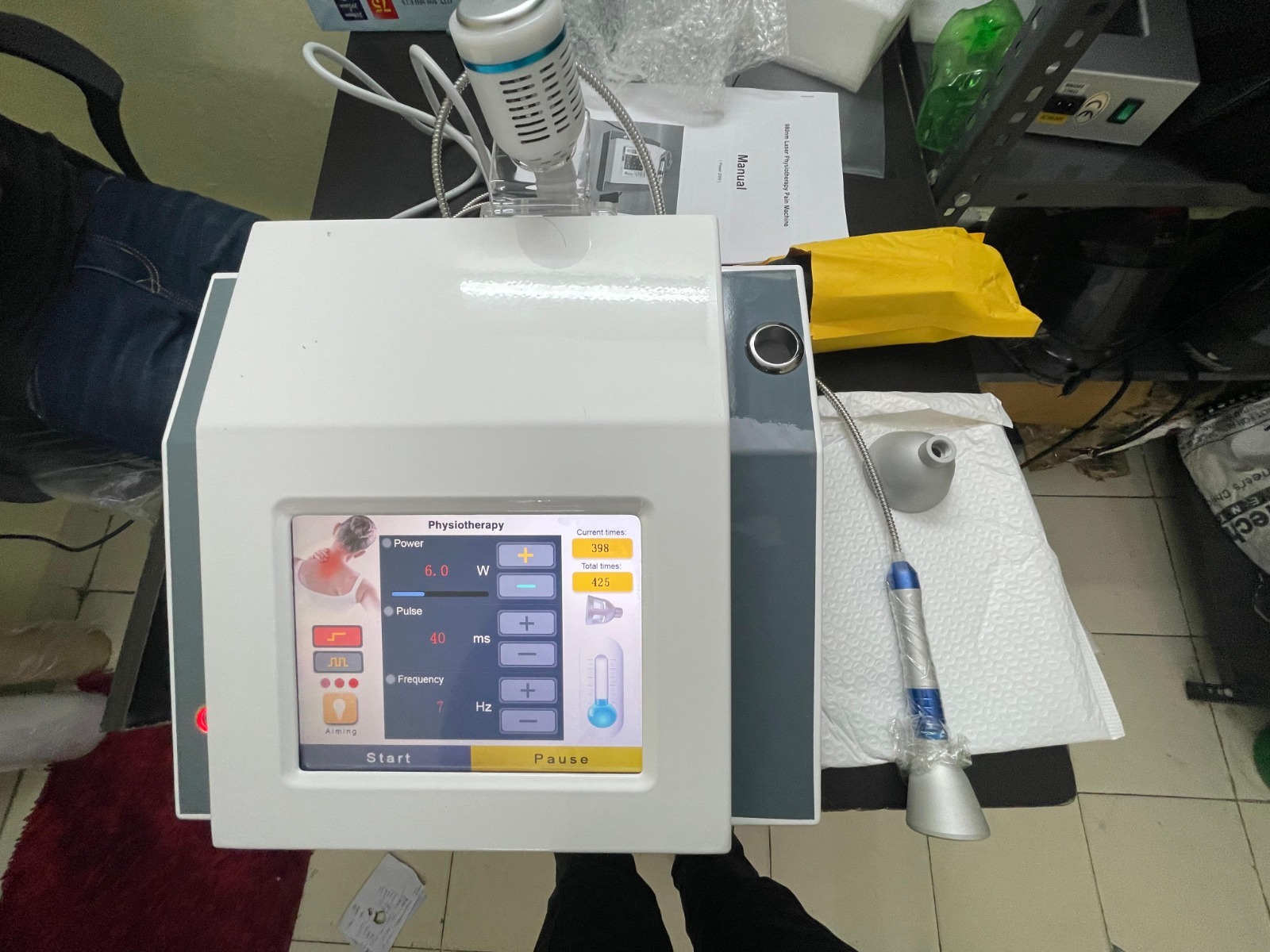 Physiotherapy Bolster for Patient Positioning and Rehabilitation